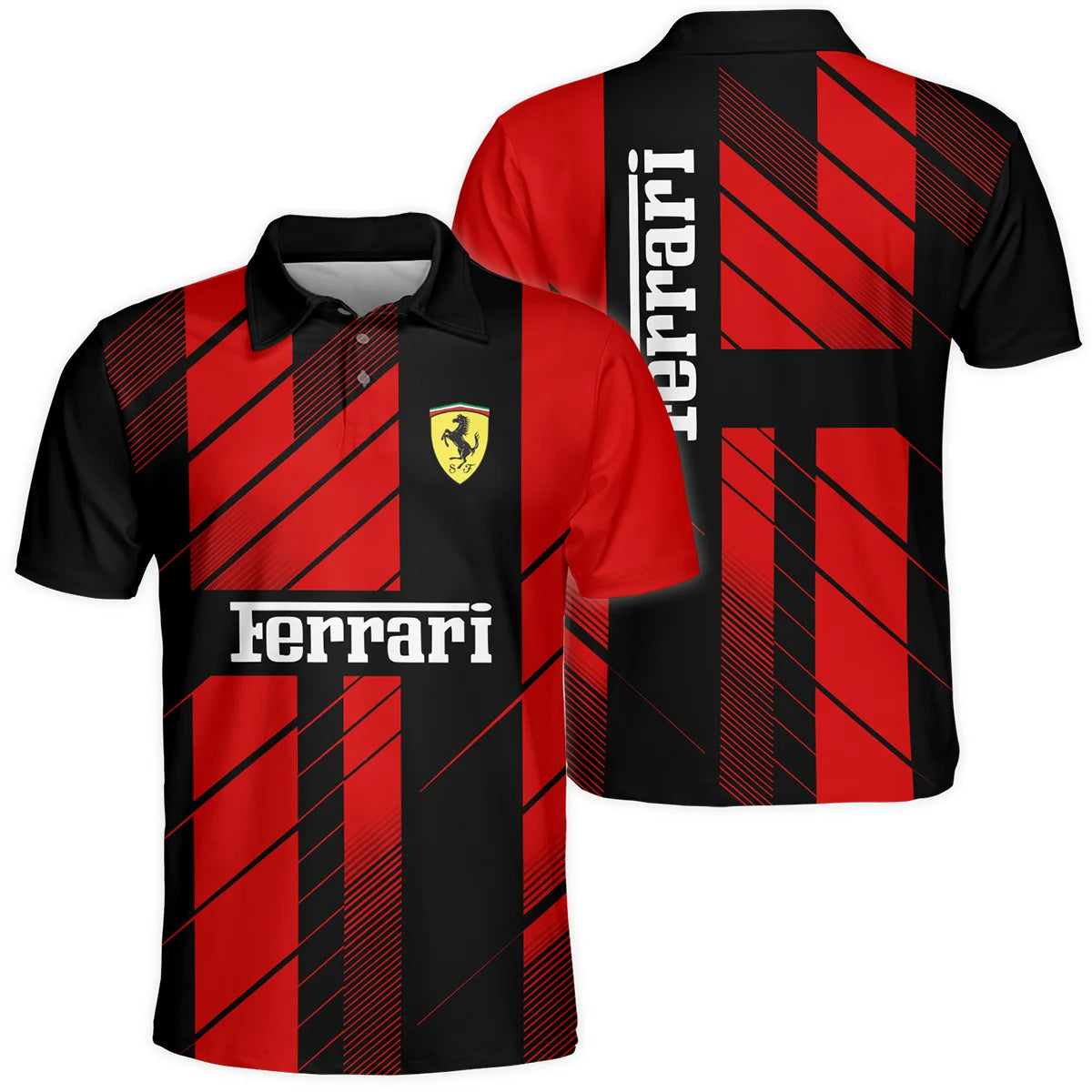 Ferrari F1 Teamwear Polo Shirt BLVA5326A2FRRPL